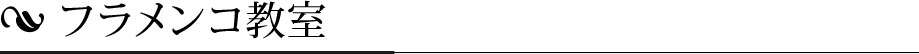 フラメンコ教室